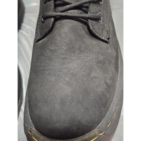Dr.Martens Unisex 8M 9W Black Boots Crewson Preppy Nubuck Leather Air-Cushioned main image 11